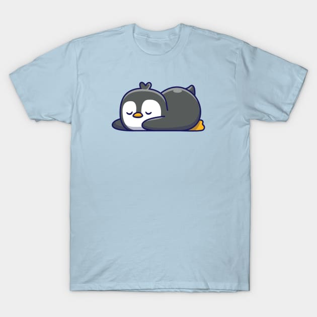 Cute penguin sleeping T-Shirt by Catalyst Labs